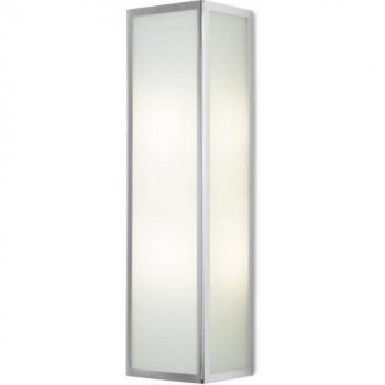 Aplique de pared Flow cromo y vidrio 40 cm LEDS·C4