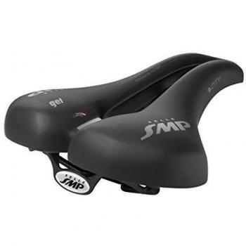 Sillín Ergonomico Selle SMP E-City Gel Negro para eBike