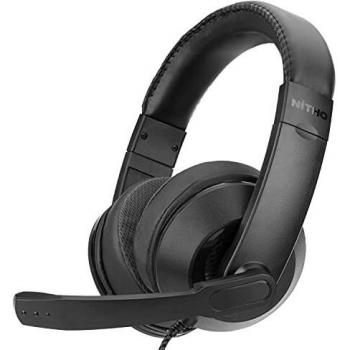 Auriculares de Juego NX100S con Micrófono Plegable y Sonido Estéreo - NITHO