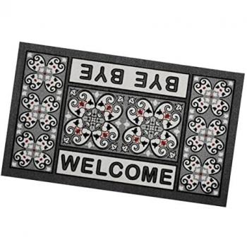 Felpudo de Goma Suave Antideslizante 40x70 cm para Entrada Casa Multicolor