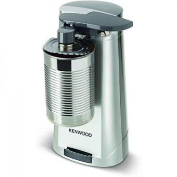 Abrelatas Automático 3 en 1 Kenwood Plástico 70 W - Plata con Afilador de Cuchillos