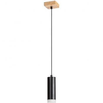 Lámpara Colgante de Madera Estilo Escandinavo GU10 1xMAX 5W IP20 Rabalux Toras