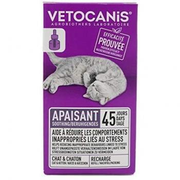 Vetocanis Recambio para difusor calmante para Gatos, 48 ml