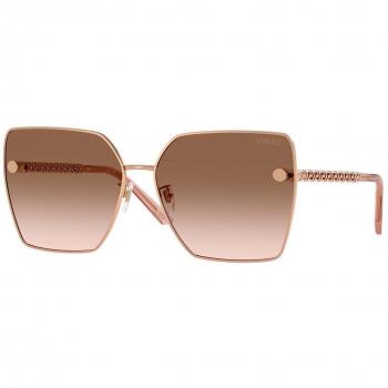 Versace VE2270D Asian Fit 141213 Anteojos de Sol para Mujer Dorados, ajuste asiático, lentes de sol, dorados