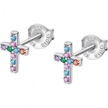 Pendientes Lotus Silver LP3450-4/1 It Girl Rainbow de Plata con Circonitas para Mujer