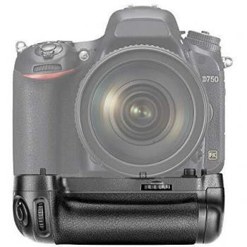 Neewer pack de empunadura reemplazo de la bateria para nikon mbd16 como bateria enel15 para camara reflex digital nikon d750