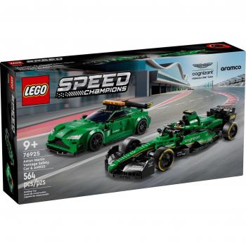 LEGO Speed Champions 76925 Aston Martin Safety Car & AMR23 - Juguete educativo para niños de 8 años en adelante