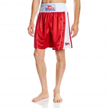 Lonsdale Performance, Calzonas de Boxeo para Hombre, Rojo