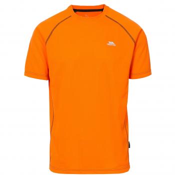 Trespass Ethen – Hombres De Secado Rápido Camiseta, Hombre, Color Shocking Orange, tamaño XXS