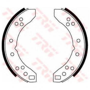 Juego de zapatas de freno TRW GS6017 para Triumph Spitfire Cabriolet
