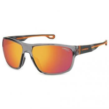 Gafas de sol Carrera 4018/S Rectangulares Grises con Lentes Adrialentes, Graduadas o No Graduadas, Talla M