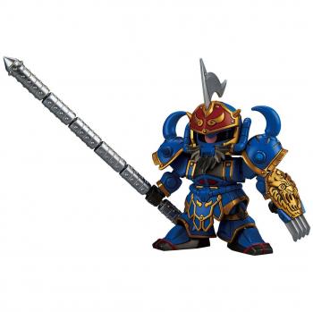 Gundam Sangokuden BB411 Huanggai Gouf y Set B de Seis Armas Combinables - Kit de Modelo - Montaje Fácil - Piezas Pintadas - No Requiere Pegamento