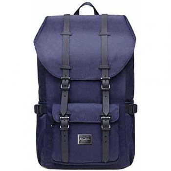 KAUKKO Mochilas Tipo Casual Compartimento para 15 Portátil 22 litros Azul