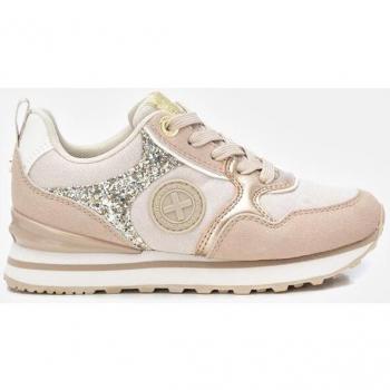 Zapatilla de niña Xti 150693 beige cordón