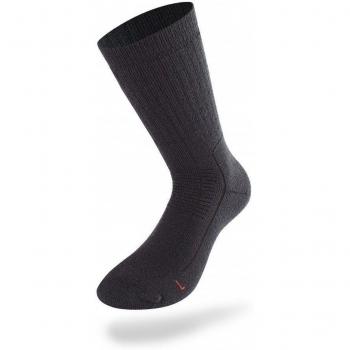 Lenz Trekking 6.0 Black Socks for Men and Women (Size 45-47)