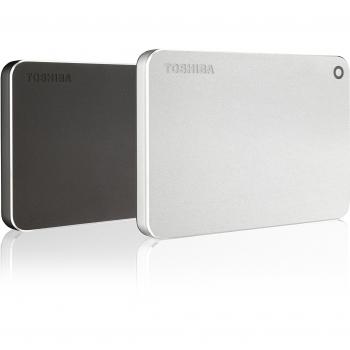 Toshiba Canvio Premium 3TB Silver Metallic External Hard Drive