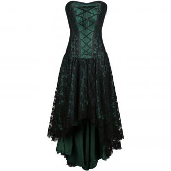 Burleska Vestido Mollflanders Vestido Verde XL