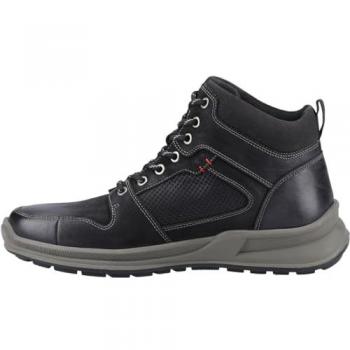 Hush Puppies Men's Arnie Leather Boots - Black - Size 11 UK