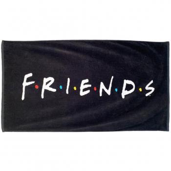 Toalla de playa Friends Logo 75x150 cm, suave, absorbente y de secado rápido