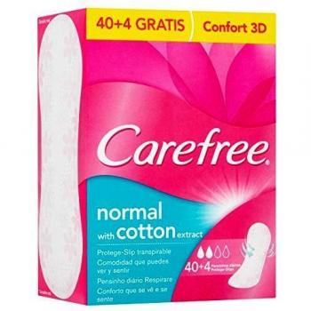 CAREFREE Transpirable pantyliners 44 uds
