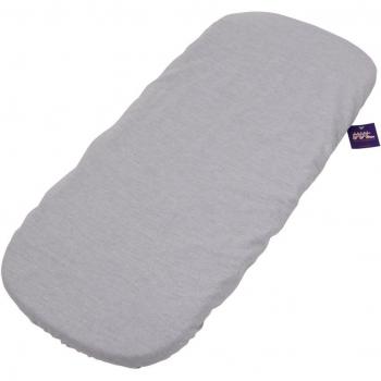 Tititnins® - Pack 2ud Funda Colchón Capazo compatible con Bugaboo Camaleon 3 Plus GRIS MELANGE - Sabana Capazo Bajera Ajustable