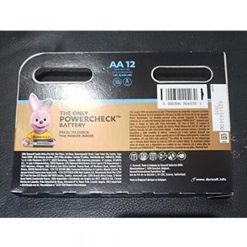 Duracell Ultra Power Alkaline AA Batteries, 1.5V, Pack of 12 with Duralock
