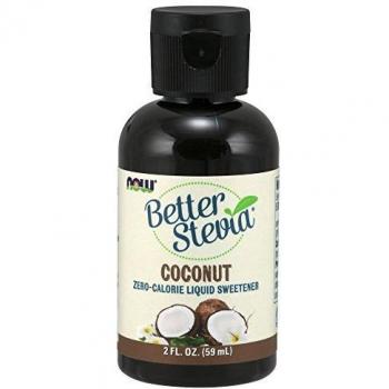 Now Foods Better Stevia Liquid Sweetener Coconut 59ml