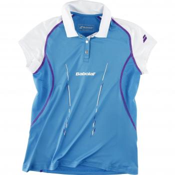 Babolat Match Performance Mujer Polos, Todo el año, Unisex, Color Turquesa - Turquesa, tamaño S