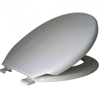 FRANDIS Diseño de Flores AWCBLA Asiento para Inodoro con Tapa, Blanco, 465 G 632 x 364 mm