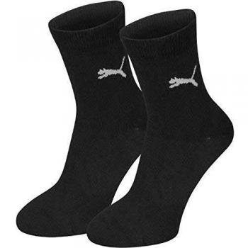 Puma Easy Rider Jr 2p Calcetines, Negro, 35-38 para Niños