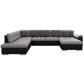 Sofá Rinconero Comfivo 140 con Función de Descanso, Color Gris, 348x205x76cm