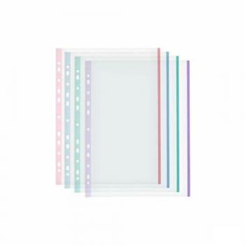Fundas Multicolor A4 Plástico (48 Unidades)