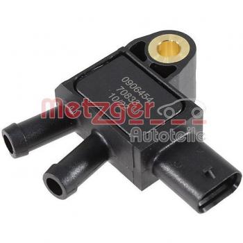 Sensor de presión de gas de escape METZGER 0906454 para MERCEDES-BENZ: Classe C, Classe A, Vito, Classe E, Classe CLA, Classe B, Classe CLS