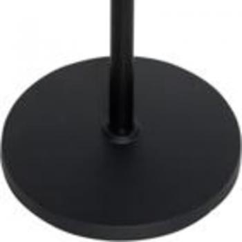 Gator Cases Shure Round Base Mic Stand with Standard Height Adjustable Twist Clutch, 10 Base