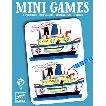 DJECO cartasJuegos de Cartas de Hacer parejasDJECOMini-Juegos Las diferencias de Remi, Multicolor