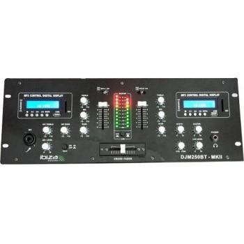 Ibiza DJM250BT-MKII - Mesa de mezclas para DJ