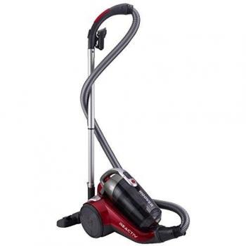 Aspiradora Hoover Reactiv RC25 de Trineo sin Bolsa, 800W, Especial para Mascotas con Cepillo para Pelo y Tapicerías, Depósito de 2L, Tecnología Ciclónica, Filtros EPA y Nivel de Ruido de 75dba
