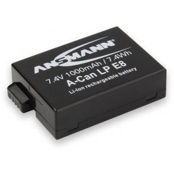 Ansmann 5044853 - A-Can LPE8 Li-Ion, batería 7,4V/1000mAh para cámara digital de fotos Canon