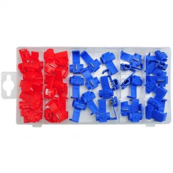 Conector Borne Eléctrico Universales Yato YT-06868 Azul y Rojo