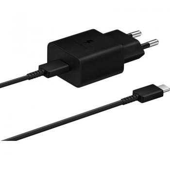 Samsung EP-T1510XBEGEU Cargador de Pared 15W con Cable USB Tipo-C - Negro