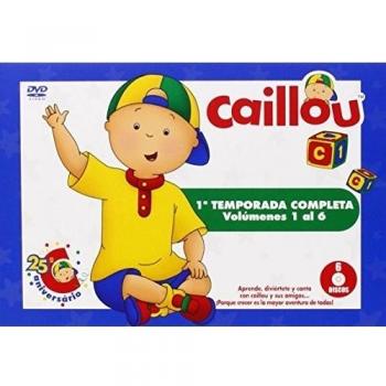 Caillou - Temporada 1, Volúmenes 1-6, idioma español [DVD]
