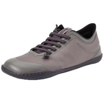 CAMPER Peu Cami - Women's Casual Lace-Up Sneakers - Grey, Size 38/7.5, Cotton Fabric