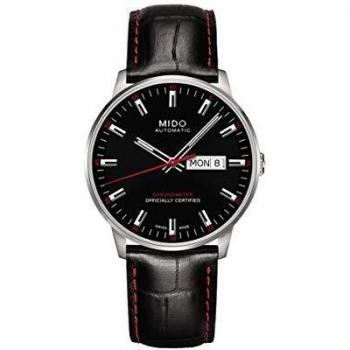 Mido Commander II Automatic Chronometer Men's Watch with Black Dial, 40mm