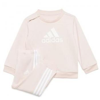 Chándal Adidas Badge Of Sport French Terry Rosa Unisex para Bebé 0-3 Meses