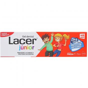Lacer Junior Gel Dental Sabor Fresa 75 ml