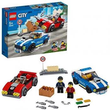 LEGO 60242 City Police Policía: Arresto en la Autopista