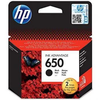 Hp Ink Cartucho De Tinta 650 Negro