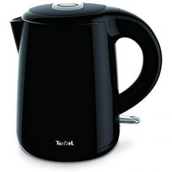 Tefal Hervidor Inalámbrico Safe'tea 1L 1800W Negro con Función Mantener Caliente 30min y Filtro Removible