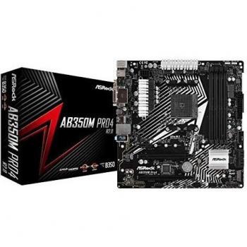 ASRock AB350M PRO4 R2.0 AMD AM4 MATX