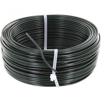 Hilo tensor plastificado verde 2,75 mm x 50 m - Acero galvanizado